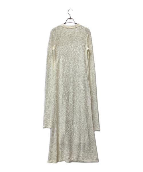 Louren（ローレン）louren (ローレン) long sleeve knit dress アイボリー サイズ:Fの古着・服飾アイテム
