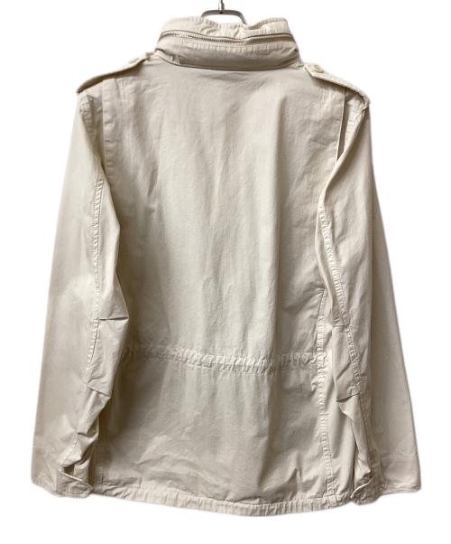 ASPESI（アスペジ）ASPESI (アスペジ) ガーメントダイコットンM-65フィールドジャケット アイボリー サイズ:Lの古着・服飾アイテム