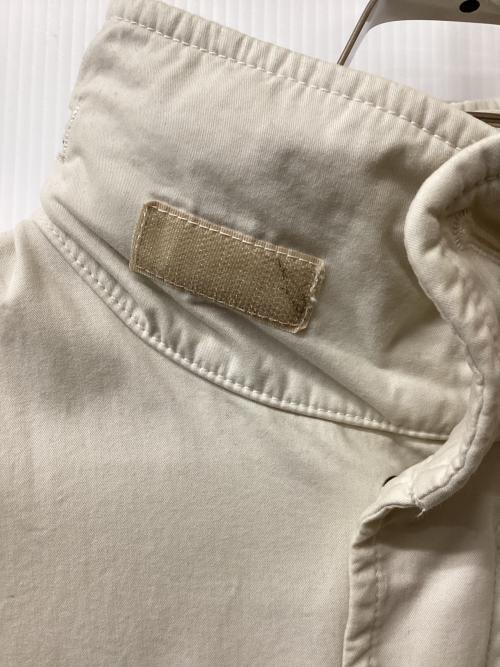 ASPESI（アスペジ）ASPESI (アスペジ) ガーメントダイコットンM-65フィールドジャケット アイボリー サイズ:Lの古着・服飾アイテム