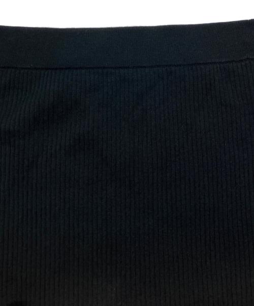 CHAOS（カオス）CHAOS (カオス) 16Gインプレリブニットタイトロングスカート ブラック サイズ:FREEの古着・服飾アイテム