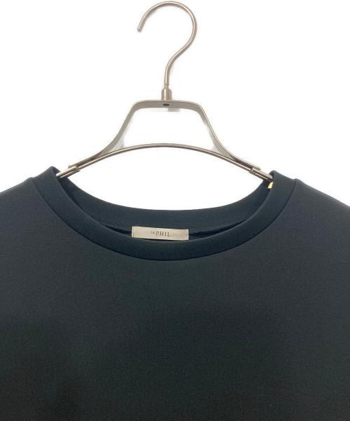 LE PHIL（ル フィル）LE PHIL (ル フィル) スキューバ×SOLTEXコンビカットソー ブラック サイズ:Fの古着・服飾アイテム