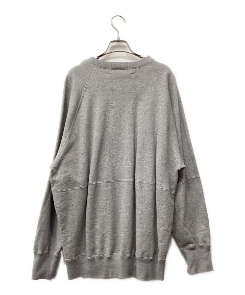 QUALIA（クオリア）QUALIA (クオリア) sweat pullover Type B グレー サイズ:Bの古着・服飾アイテム
