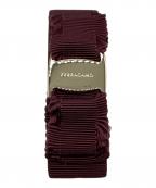 Ferragamoフェラガモ）の古着「ヴァラリボンバレッタ」｜パープル