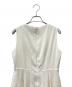 中古・古着 CELFORD (セルフォード) ノースリーブワンピース アイボリー サイズ:36 未使用品：5000円