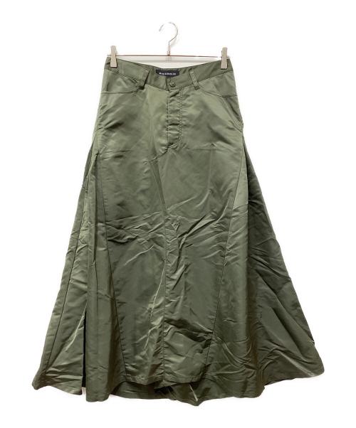 MADISON BLUE（マディソンブルー）MADISON BLUE (マディソンブルー) 5POCKET FLARE SK NY TWILL カーキ サイズ:Mの古着・服飾アイテム