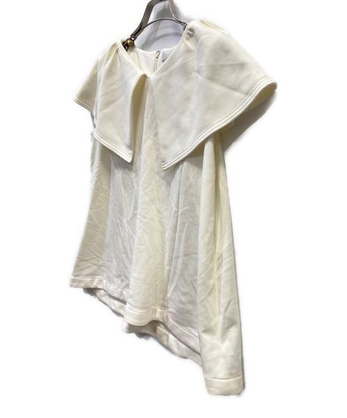 CELFORD（セルフォード）CELFORD (セルフォード) ビックカラーポンチセットアップ ホワイト サイズ:38の古着・服飾アイテム