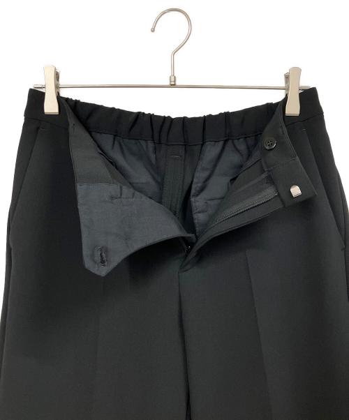 FRAMeWORK（フレームワーク）FRAMeWORK (フレームワーク) セミフレアパンツ ブラック サイズ:40の古着・服飾アイテム