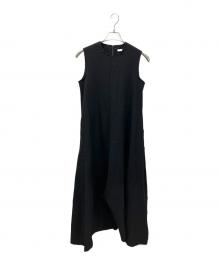 CLANE（クラネ）の古着「フレアノースリーブワンピース」｜ブラック