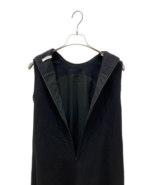 CLANE（クラネ）CLANE (クラネ) フレアノースリーブワンピース ブラック サイズ:1の古着・服飾アイテム