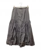 ELLIEエリー）の古着「ナイロンスカート」｜グレー