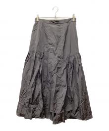 ELLIE（エリー）の古着「ナイロンスカート」｜グレー
