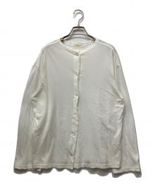 THE SHINZONE（ザ シンゾーン）の古着「HIGH TWIST COTTON CARDIGAN」｜ホワイト