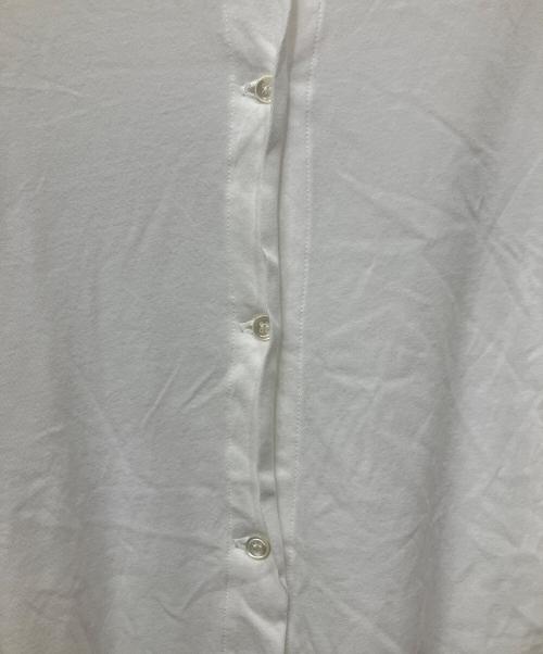 THE SHINZONE（ザ シンゾーン）THE SHINZONE (ザ シンゾーン) HIGH TWIST COTTON CARDIGAN ホワイト サイズ:Fの古着・服飾アイテム