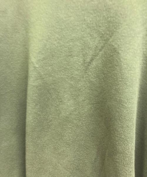 CABAN（キャバン）CABAN (キャバン) コットンカシミヤ クルーネックプルオーバー グリーン サイズ:Mの古着・服飾アイテム