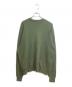 CABAN (キャバン) コットンカシミヤ クルーネックプルオーバー グリーン サイズ:M：8000円