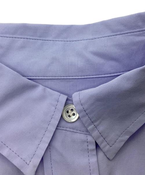 SACRA（サクラ）SACRA (サクラ) SUPERIOR COTTON POPLIN SHIRT ブルー サイズ:38の古着・服飾アイテム