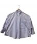 SACRA（サクラ）の古着「SUPERIOR COTTON POPLIN SHIRT」｜ブルー