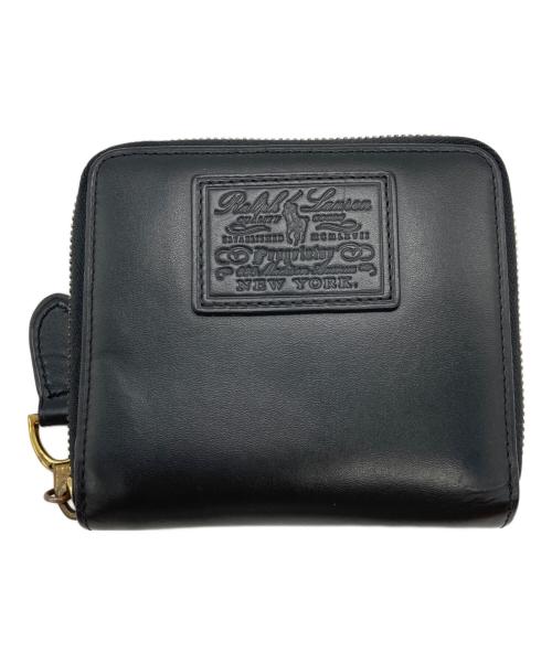 RALPH LAUREN（ラルフローレン）RALPH LAUREN (ラルフローレン) 2つ折り財布 ブラックの古着・服飾アイテム