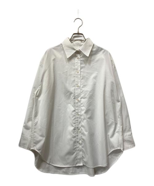 Ameri（アメリ）AMERI (アメリ) CONCEPT PRINT VEST WITH SHIRT グレー×ホワイト サイズ:Fの古着・服飾アイテム