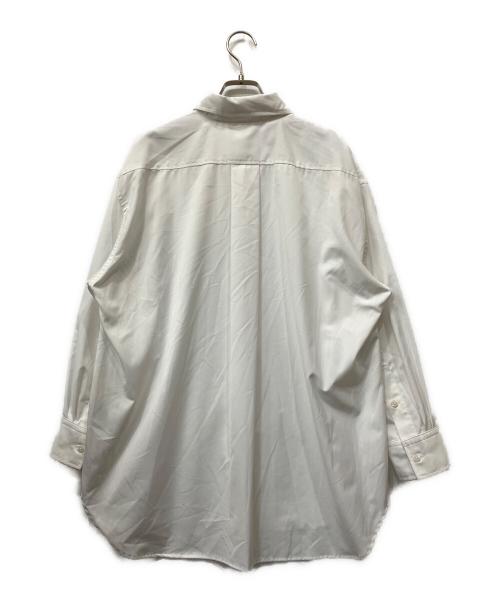 Ameri（アメリ）AMERI (アメリ) CONCEPT PRINT VEST WITH SHIRT グレー×ホワイト サイズ:Fの古着・服飾アイテム