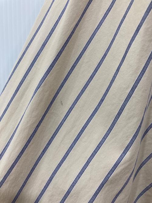 TODAYFUL（トゥデイフル）TODAYFUL (トゥデイフル) Stripe Over Shirts ベージュ サイズ:Freeの古着・服飾アイテム