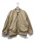 FRAMeWORKフレームワーク）の古着「LIMONTA ZIP ブルゾン」｜ベージュ