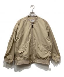 FRAMeWORK（フレームワーク）の古着「LIMONTA ZIP ブルゾン」｜ベージュ