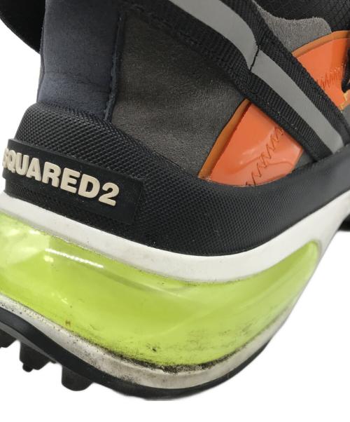 DSQUARED2（ディースクエアード）DSQUARED2 (ディースクエアード) ローカットスニーカー グレー サイズ:41の古着・服飾アイテム