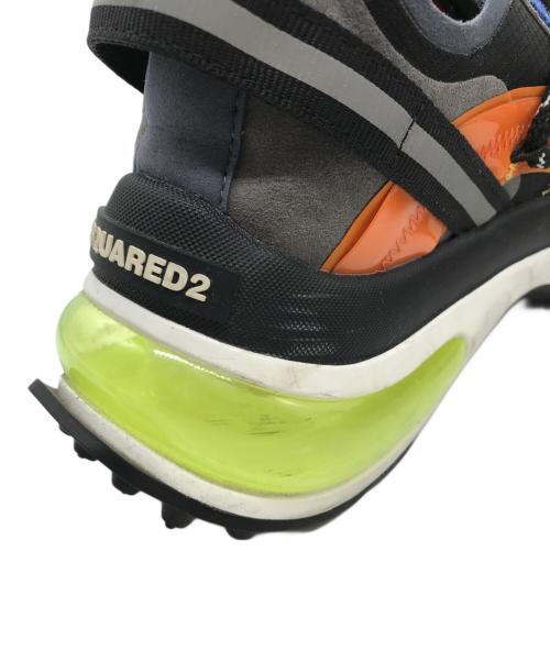 DSQUARED2（ディースクエアード）DSQUARED2 (ディースクエアード) ローカットスニーカー グレー サイズ:41の古着・服飾アイテム