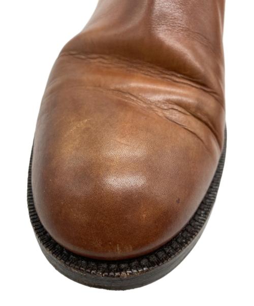 JIMMY CHOO（ジミーチュウ）JIMMY CHOO (ジミーチュウ) ショートブーツ ブラウン サイズ:40 1/2の古着・服飾アイテム