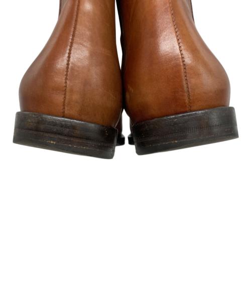 JIMMY CHOO（ジミーチュウ）JIMMY CHOO (ジミーチュウ) ショートブーツ ブラウン サイズ:40 1/2の古着・服飾アイテム