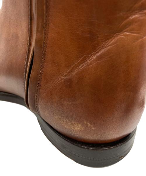 JIMMY CHOO（ジミーチュウ）JIMMY CHOO (ジミーチュウ) ショートブーツ ブラウン サイズ:40 1/2の古着・服飾アイテム