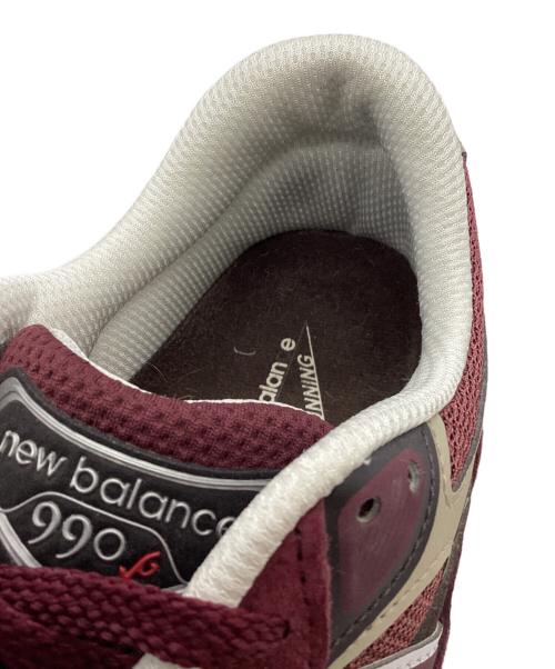 NEW BALANCE（ニューバランス）NEW BALANCE (ニューバランス) ローカットスニーカー ボルドー サイズ:26.5の古着・服飾アイテム