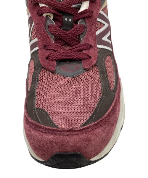 NEW BALANCE（ニューバランス）NEW BALANCE (ニューバランス) ローカットスニーカー ボルドー サイズ:26.5の古着・服飾アイテム