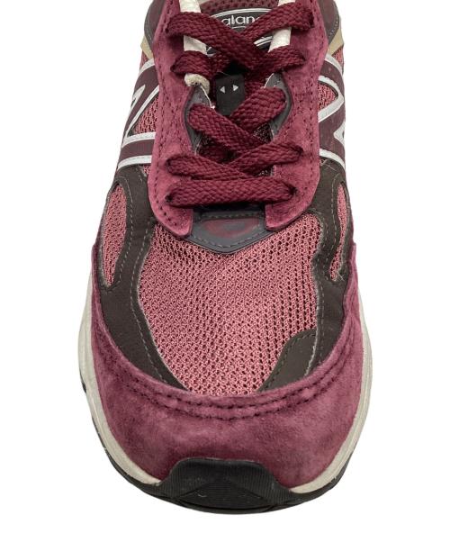 NEW BALANCE（ニューバランス）NEW BALANCE (ニューバランス) ローカットスニーカー ボルドー サイズ:26.5の古着・服飾アイテム