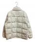 TAION (タイオン) マウンテンパッカブルボリュームダウンジャケット ホワイト サイズ:L：7000円