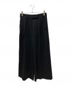 MaxMaraマックスマーラ）の古着「キャメル ワイドパンツ」｜ブラック