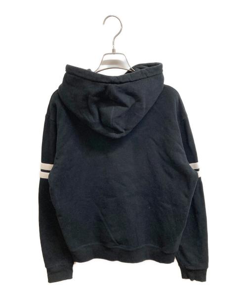 Saint Laurent Paris（サンローランパリ）Saint Laurent Paris (サンローランパリ) プルオーバーパーカー ブラック サイズ:Mの古着・服飾アイテム