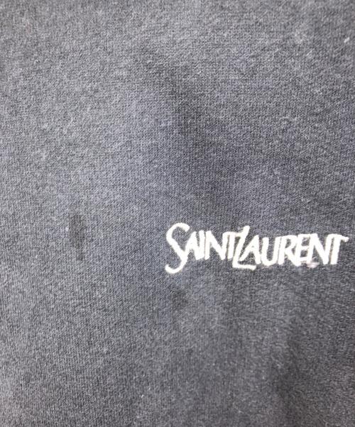 Saint Laurent Paris（サンローランパリ）Saint Laurent Paris (サンローランパリ) プルオーバーパーカー ブラック サイズ:Mの古着・服飾アイテム