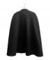 CELINE (セリーヌ) ウールカシミヤクロス オフィサー ケープ ブラック サイズ:S：120000円