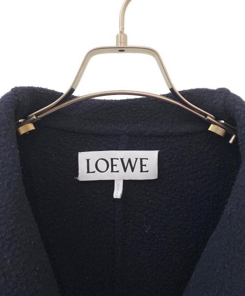 LOEWE（ロエベ）LOEWE (ロエベ) ガウンコート ネイビー×グリーン サイズ:34の古着・服飾アイテム
