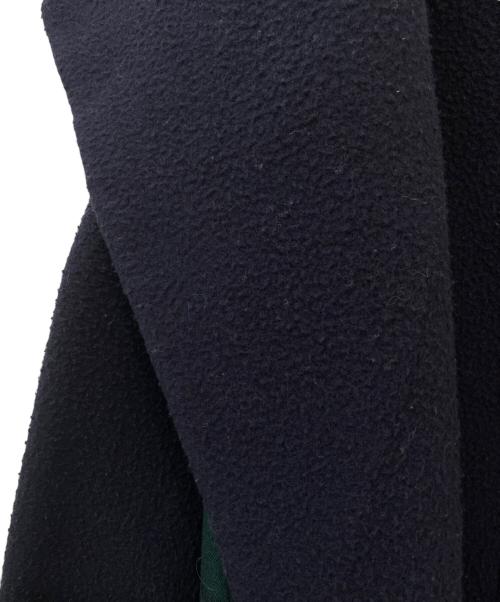 LOEWE（ロエベ）LOEWE (ロエベ) ガウンコート ネイビー×グリーン サイズ:34の古着・服飾アイテム