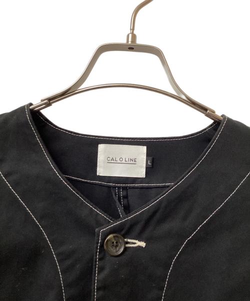 CAL O LINE（キャルオーライン）CAL O LINE (キャルオーライン) ING JACKET ブラック サイズ:Lの古着・服飾アイテム