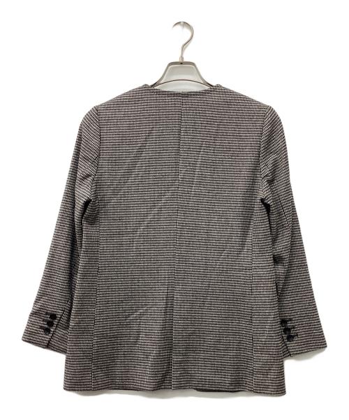 TOMORROW LAND collection（トゥモローランドコレクション）TOMORROW LAND collection (トゥモローランドコレクション) シックシェファード ノーカラージャケット ブラック サイズ:36の古着・服飾アイテム
