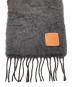 LOEWE (ロエベ) モヘヤ混マフラー ブラック：25000円
