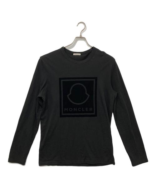 MONCLER（モンクレール）MONCLER (モンクレール) MAGLIA T-SHIRT/ロングスリーブカットソー ブラック サイズ:Mの古着・服飾アイテム