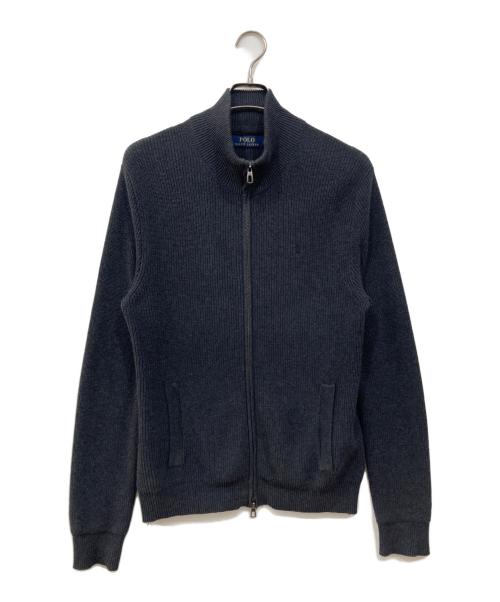 POLO RALPH LAUREN（ポロ・ラルフローレン）POLO RALPH LAUREN (ポロ・ラルフローレン) ドライバーズニット チャコールグレー サイズ:Sの古着・服飾アイテム