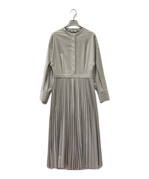 LE PHIL（ル フィル）LE PHIL (ル フィル) ドライコンフォートワンピース ベージュ サイズ:０の古着・服飾アイテム