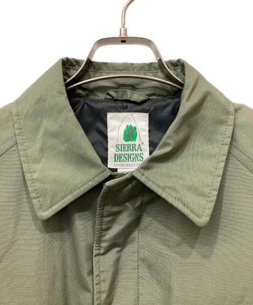 SIERRA DESIGNS（シエラデザインズ）SIERRA DESIGNS (シエラデザインズ) 60/40 ステンカラーコート グリーン サイズ:Ｍの古着・服飾アイテム