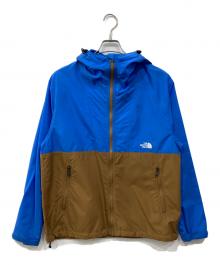 THE NORTH FACE（ザ ノース フェイス）の古着「コンパクトジャケット」｜ブルー×ブラウン
